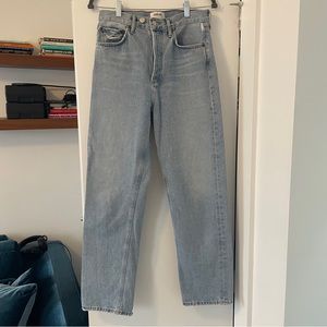 AGOLDE 90s Light blue denim